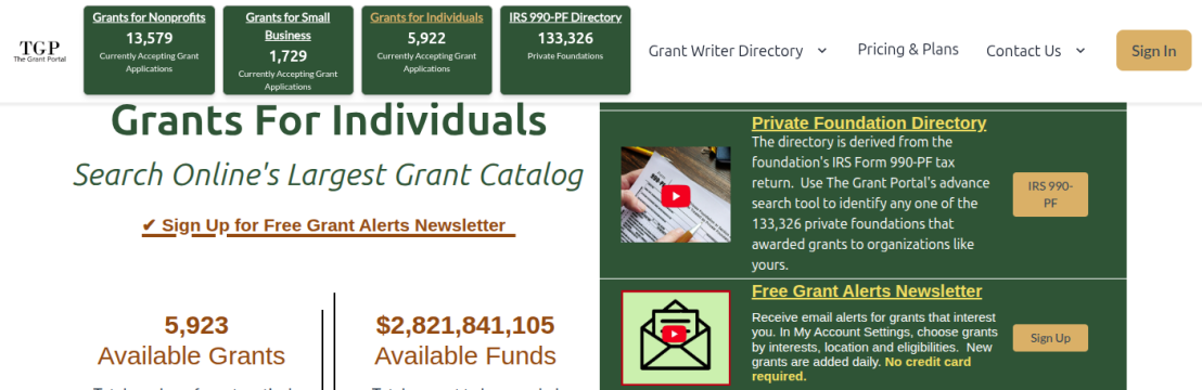 The Grant Portal