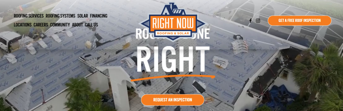 Right Now Roofing