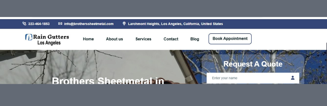Rain Gutter Los Angeles