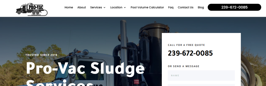 Provac Sludge Services