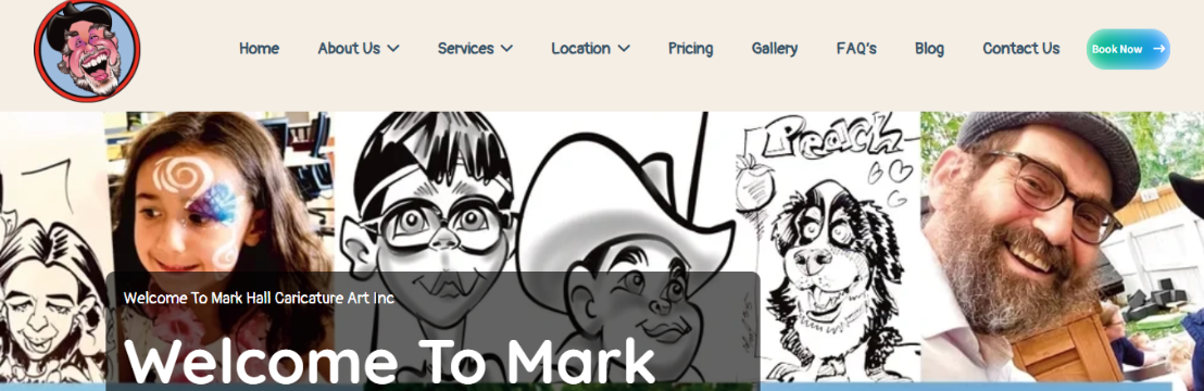 Mark Hall Caricature Art Inc